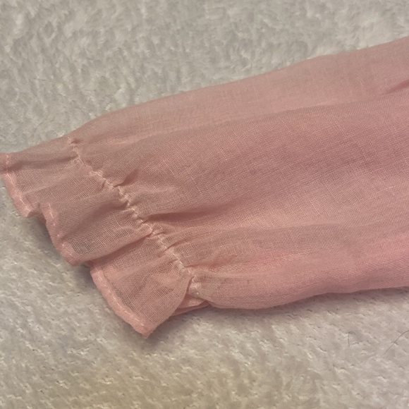 Beautiful Vintage Baby Girl Haddad Brothers Pink Dress - Picture 4 of 12